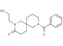 8-benzoyl-2-(2-hydroxyethyl)-2,8-diazaspiro[5.5]undecan-3-one