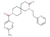 9-[(5-methylpyrazin-2-yl)carbonyl]-2-(2-pyridin-2-ylethyl)-2,9-diazaspiro[5.5]undecan-3-one