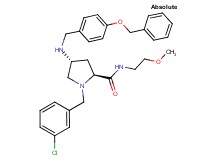 (4R)-4-{[4-(benzyloxy)benzyl]amino}-1-(3-chlorobenzyl)-N-(2-methoxyethyl)-L-prolinamide