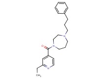 1-(2-ethylisonicotinoyl)-4-(3-phenylpropyl)-1,4-diazepane