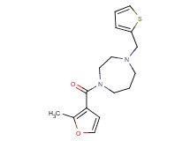 1-(2-methyl-3-furoyl)-4-(2-thienylmethyl)-1,4-diazepane