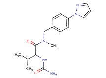 N~2~-(aminocarbonyl)-N~1~-methyl-N~1~-[4-(1H-pyrazol-1-yl)benzyl]valinamide