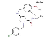(4S)-1-(4-chlorobenzyl)-N-ethyl-4-[(4-methoxy-3-methylbenzyl)amino]-L-prolinamide