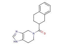 5-(1,2,3,4-tetrahydronaphthalen-2-ylcarbonyl)-4,5,6,7-tetrahydro-1H-imidazo[4,5-c]pyridine