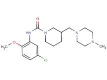 N-(5-chloro-2-methoxyphenyl)-3-[(4-methylpiperazin-1-yl)methyl]piperidine-1-carboxamide