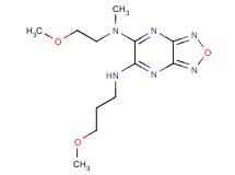 N-(2-methoxyethyl)-N'-(3-methoxypropyl)-N-methyl[1,2,5]oxadiazolo[3,4-b]pyrazine-5,6-diamine