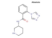 N-[(3R)-piperidin-3-yl]-2-(4H-1,2,4-triazol-4-yl)benzamide