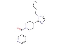 3-{[4-(1-butyl-1H-imidazol-2-yl)piperidin-1-yl]carbonyl}pyridine