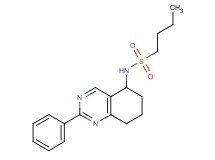N-(2-phenyl-5,6,7,8-tetrahydroquinazolin-5-yl)butane-1-sulfonamide