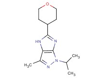 1-isopropyl-3-methyl-5-(tetrahydro-2H-pyran-4-yl)-1,4-dihydroimidazo[4,5-c]pyrazole