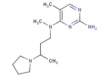 N~4~,5-dimethyl-N~4~-(3-pyrrolidin-1-ylbutyl)pyrimidine-2,4-diamine