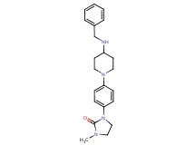 1-{4-[4-(benzylamino)-1-piperidinyl]phenyl}-3-methyl-2-imidazolidinone