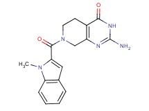 2-amino-7-[(1-methyl-1H-indol-2-yl)carbonyl]-5,6,7,8-tetrahydropyrido[3,4-d]pyrimidin-4(3H)-one