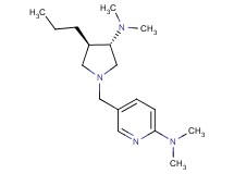 5-{[(3S*,4R*)-3-(dimethylamino)-4-propyl-1-pyrrolidinyl]methyl}-N,N-dimethyl-2-pyridinamine