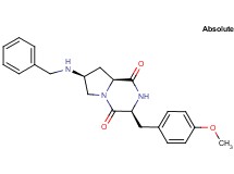 (3S,7S,8aS)-7-(benzylamino)-3-(4-methoxybenzyl)hexahydropyrrolo[1,2-a]pyrazine-1,4-dione