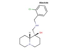 (1R,9aR)-1-{[(2-chlorobenzyl)amino]methyl}octahydro-2H-quinolizin-1-ol