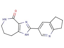2-(6,7-dihydro-5H-cyclopenta[b]pyridin-3-yl)-5,6,7,8-tetrahydroimidazo[4,5-c]azepin-4(1H)-one