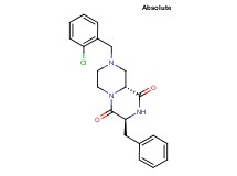 (3S,9aR)-3-benzyl-8-(2-chlorobenzyl)tetrahydro-2H-pyrazino[1,2-a]pyrazine-1,4(3H,6H)-dione