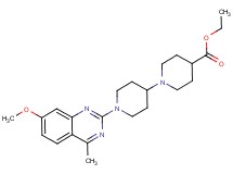 ethyl 1'-(7-methoxy-4-methyl-2-quinazolinyl)-1,4'-bipiperidine-4-carboxylate