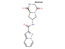 N-[(7R,8aS)-1,4-dioxooctahydropyrrolo[1,2-a]pyrazin-7-yl]pyrazolo[1,5-a]pyridine-2-carboxamide
