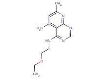 N-(2-ethoxyethyl)-5,7-dimethylpyrido[2,3-d]pyrimidin-4-amine