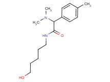 2-(dimethylamino)-N-(5-hydroxypentyl)-2-(4-methylphenyl)acetamide