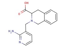 2-[(2-aminopyridin-3-yl)methyl]-1,2,3,4-tetrahydroisoquinoline-3-carboxylic acid