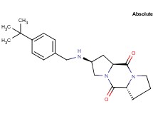 (2S,5aR,10aS)-2-[(4-tert-butylbenzyl)amino]octahydro-5H,10H-dipyrrolo[1,2-a:1',2'-d]pyrazine-5,10-dione