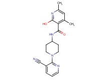 N-[1-(3-cyano-2-pyridinyl)-4-piperidinyl]-2-hydroxy-4,6-dimethylnicotinamide