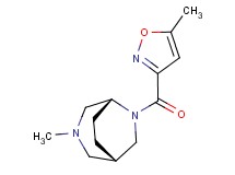 (1S*,5R*)-3-methyl-6-[(5-methylisoxazol-3-yl)carbonyl]-3,6-diazabicyclo[3.2.2]nonane