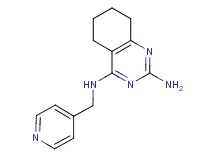 N~4~-(pyridin-4-ylmethyl)-5,6,7,8-tetrahydroquinazoline-2,4-diamine