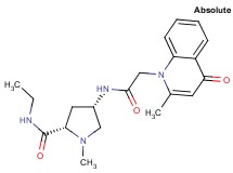 (4S)-N-ethyl-1-methyl-4-{[(2-methyl-4-oxoquinolin-1(4H)-yl)acetyl]amino}-L-prolinamide