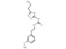 N-[2-(3-methoxyphenyl)ethyl]-N'-(5-propyl-4H-1,2,4-triazol-3-yl)urea