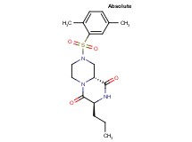 (3S,9aR)-8-[(2,5-dimethylphenyl)sulfonyl]-3-propyltetrahydro-2H-pyrazino[1,2-a]pyrazine-1,4(3H,6H)-dione