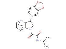 2-[(3R*,3aR*,7aR*)-3-(1,3-benzodioxol-5-yl)hexahydro-4,7-ethanopyrrolo[3,2-b]pyridin-1(2H)-yl]-N-isopropyl-2-oxoacetamide