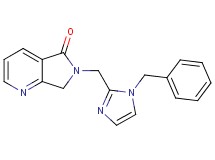 6-[(1-benzyl-1H-imidazol-2-yl)methyl]-6,7-dihydro-5H-pyrrolo[3,4-b]pyridin-5-one