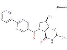 (4S)-4-amino-N-isopropyl-1-[(2-pyridin-3-ylpyrimidin-5-yl)carbonyl]-L-prolinamide
