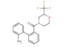 4-[(2'-methylbiphenyl-2-yl)carbonyl]-2-(trifluoromethyl)morpholine