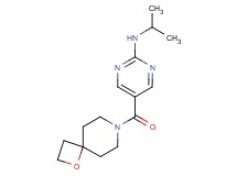 N-isopropyl-5-(1-oxa-7-azaspiro[3.5]non-7-ylcarbonyl)pyrimidin-2-amine