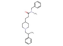 N-benzyl-N-methyl-3-[1-(2-phenylpropyl)-4-piperidinyl]propanamide