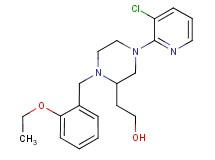 2-[4-(3-chloro-2-pyridinyl)-1-(2-ethoxybenzyl)-2-piperazinyl]ethanol