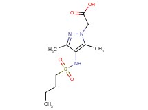 {4-[(butylsulfonyl)amino]-3,5-dimethyl-1H-pyrazol-1-yl}acetic acid