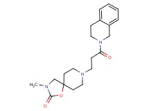 8-[3-(3,4-dihydroisoquinolin-2(1H)-yl)-3-oxopropyl]-3-methyl-1-oxa-3,8-diazaspiro[4.5]decan-2-one