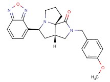 (3aS*,5S*,9aS*)-5-(2,1,3-benzoxadiazol-4-yl)-2-(4-methoxybenzyl)hexahydro-7H-pyrrolo[3,4-g]pyrrolizin-1(2H)-one