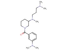 N-{1-[3-(dimethylamino)benzoyl]-3-piperidinyl}-N,N',N'-trimethyl-1,3-propanediamine