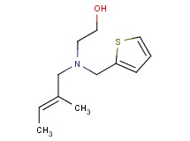 2-[[(2E)-2-methylbut-2-en-1-yl](2-thienylmethyl)amino]ethanol