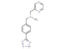 N-methyl-1-pyrazin-2-yl-N-[4-(2H-tetrazol-5-yl)benzyl]methanamine