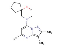 9-(2,3,5-trimethylpyrazolo[1,5-a]pyrimidin-7-yl)-6-oxa-9-azaspiro[4.5]decane