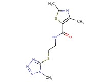 2,4-dimethyl-N-{2-[(1-methyl-1H-tetrazol-5-yl)thio]ethyl}-1,3-thiazole-5-carboxamide
