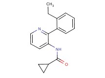 N-[2-(2-ethylphenyl)pyridin-3-yl]cyclopropanecarboxamide